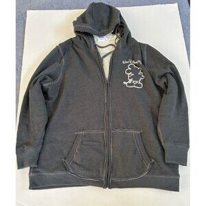 Disney Parks Adult 1X Hoodie Soft Fleece Sherpa Lining Mickey 71 Jacket Coat